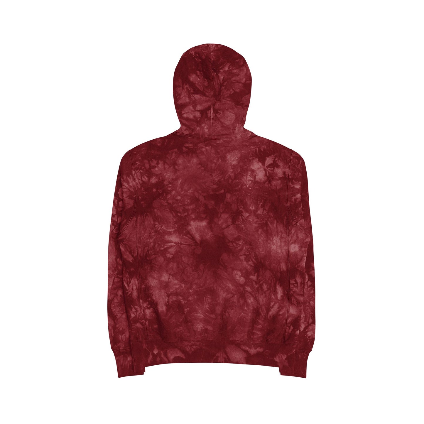 Unisex Champion Tie-Dye Hoodie with Embroidery – Trendy & Unique Streetwear