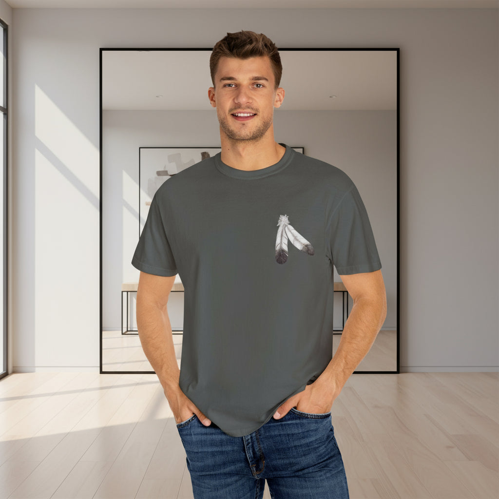 Sunrise Graphic Unisex Garment-Dyed T-Shirt - Perfect for Nature Lovers
