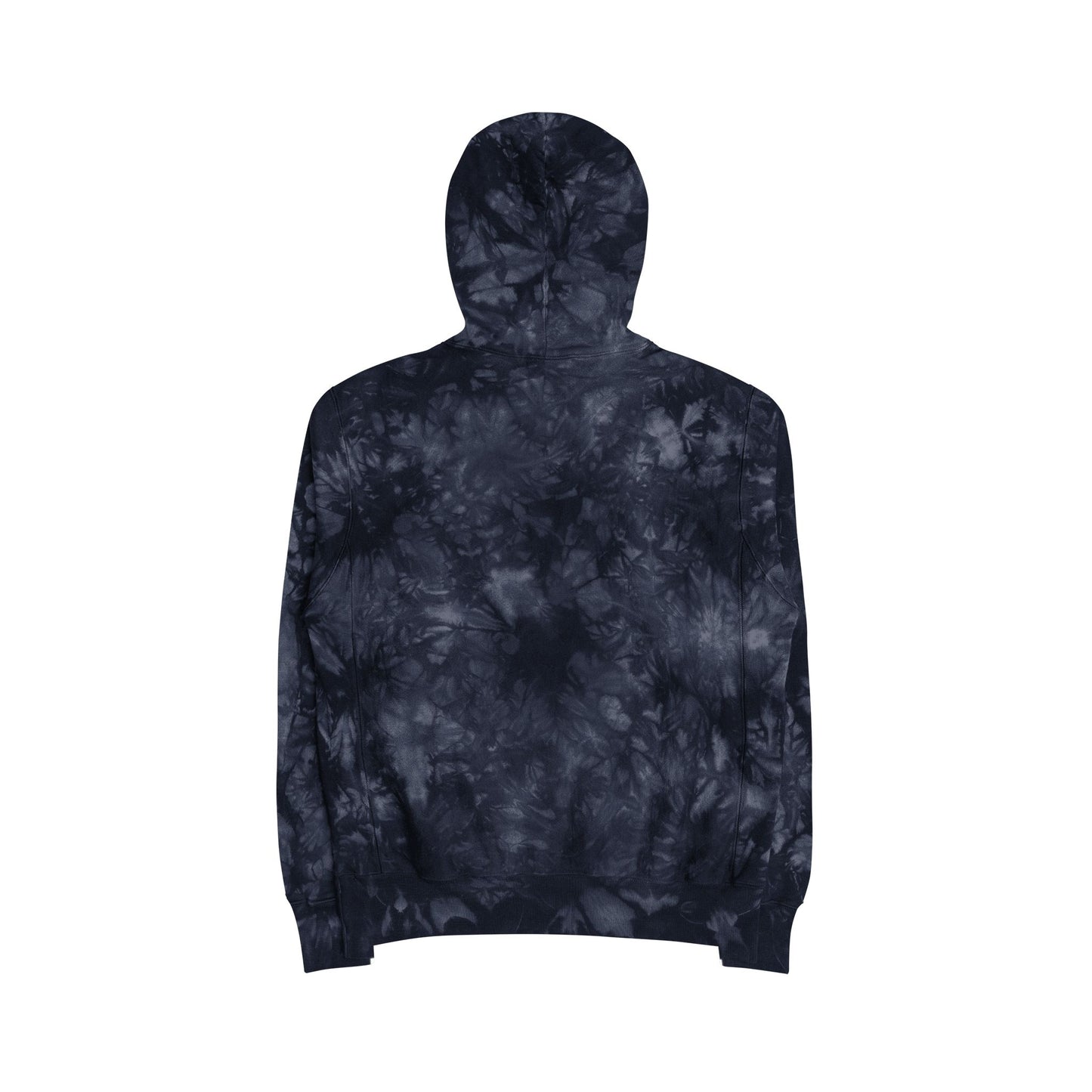 Unisex Champion Tie-Dye Hoodie with Embroidery – Trendy & Unique Streetwear