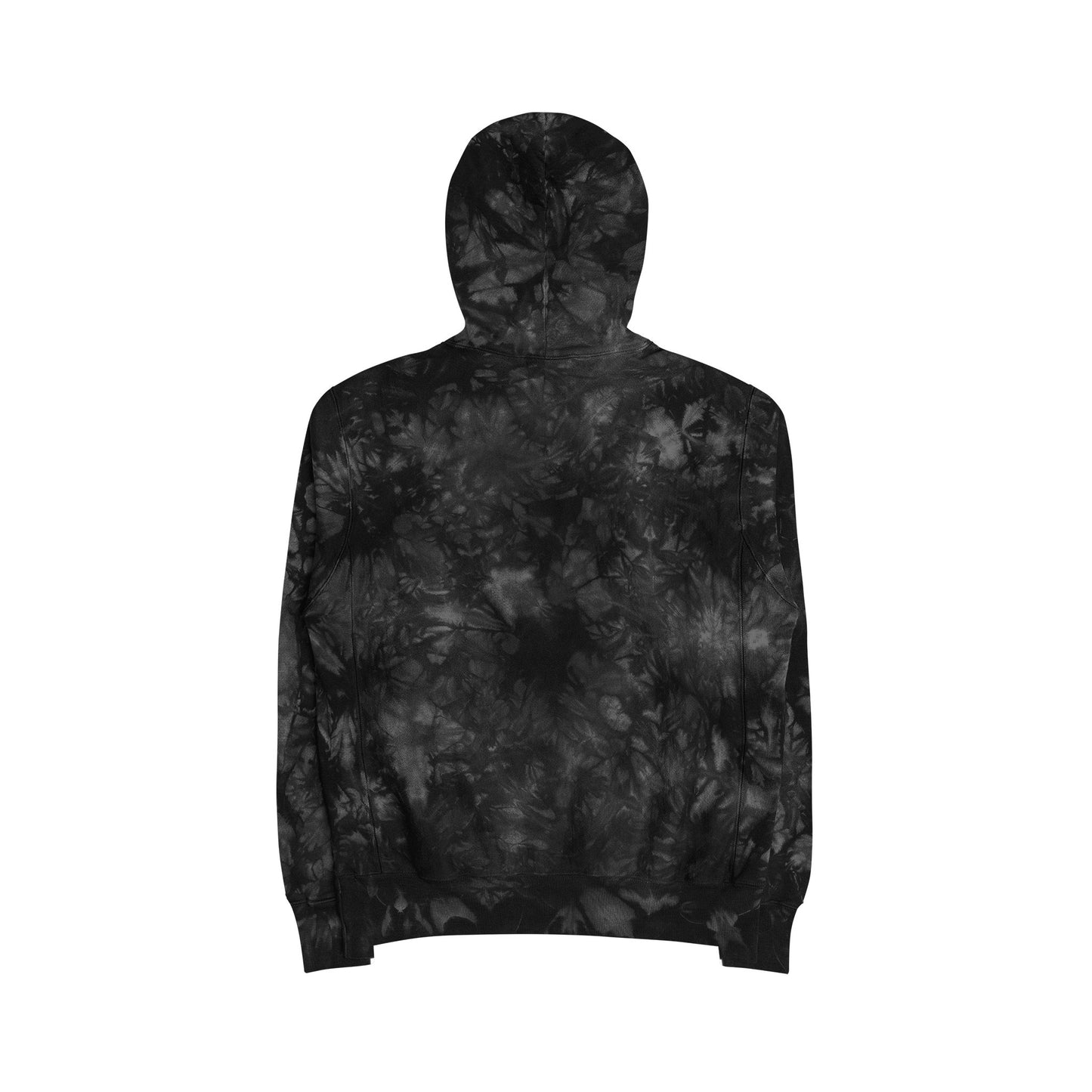Unisex Champion Tie-Dye Hoodie with Embroidery – Trendy & Unique Streetwear