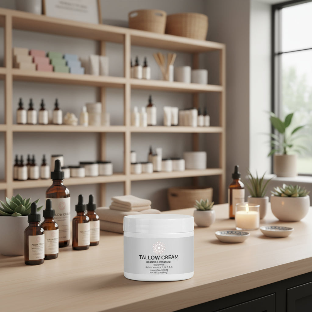 Tallow Cream Orange & Bergamot