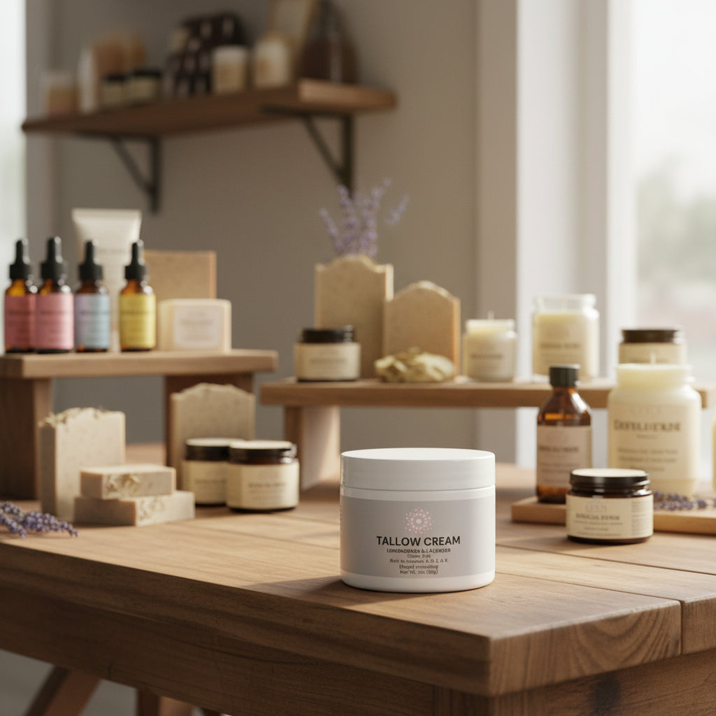 Tallow Cream Lemongrass & Lavender