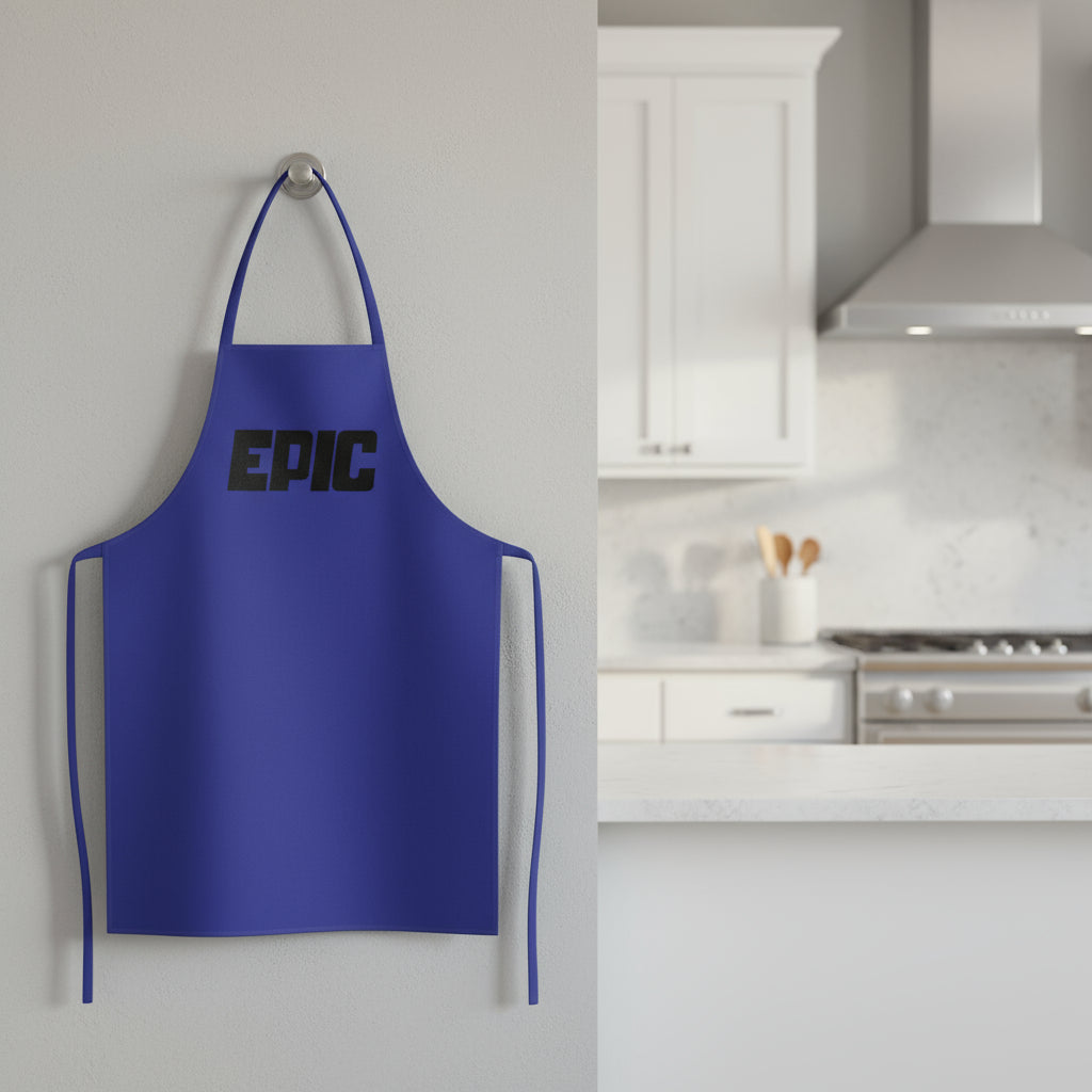 Epic Cotton Apron - Stylish Cooking Gift for Culinary Enthusiasts
