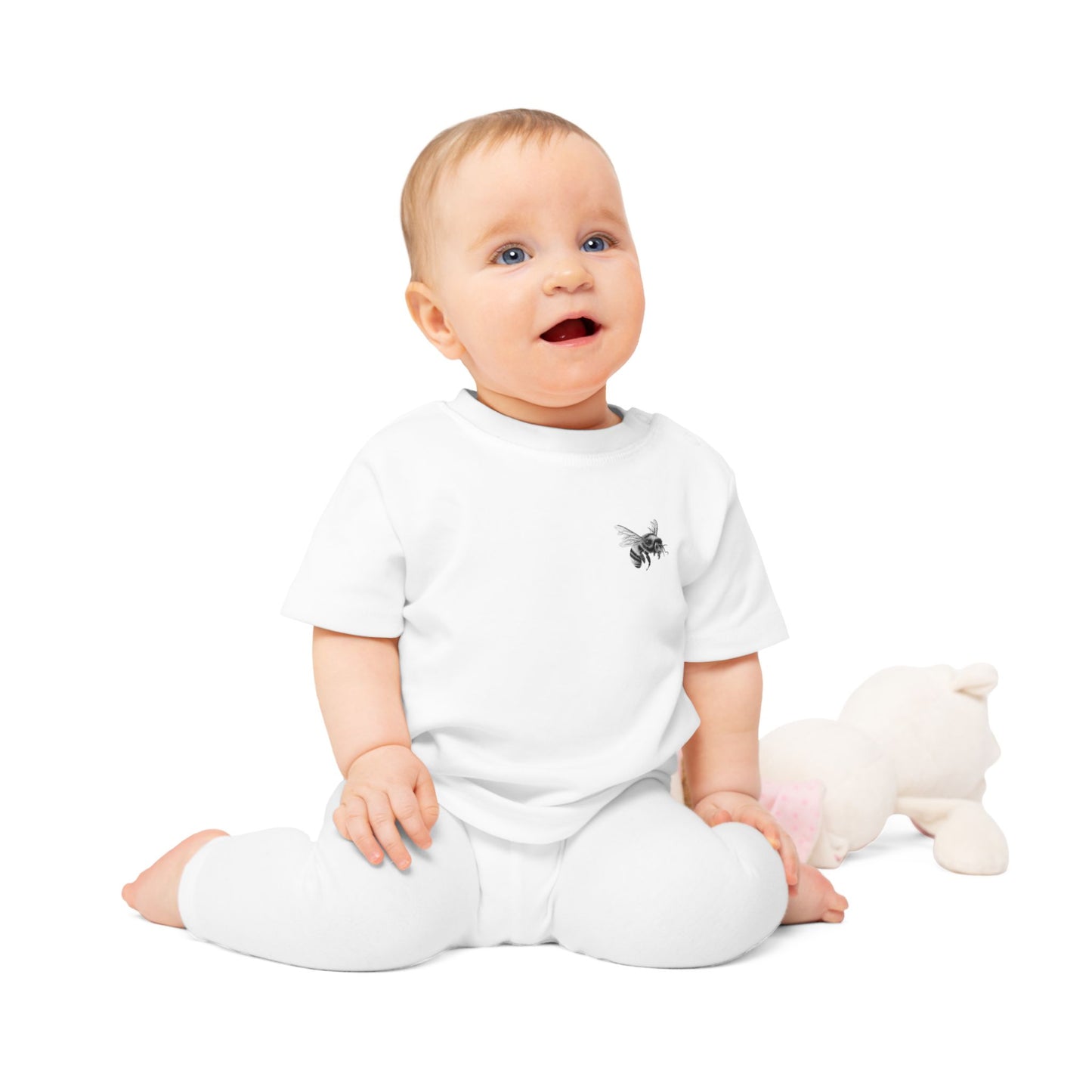 Cute Snail Baby T-Shirt for Infants - Soft Cotton Toddler Tee