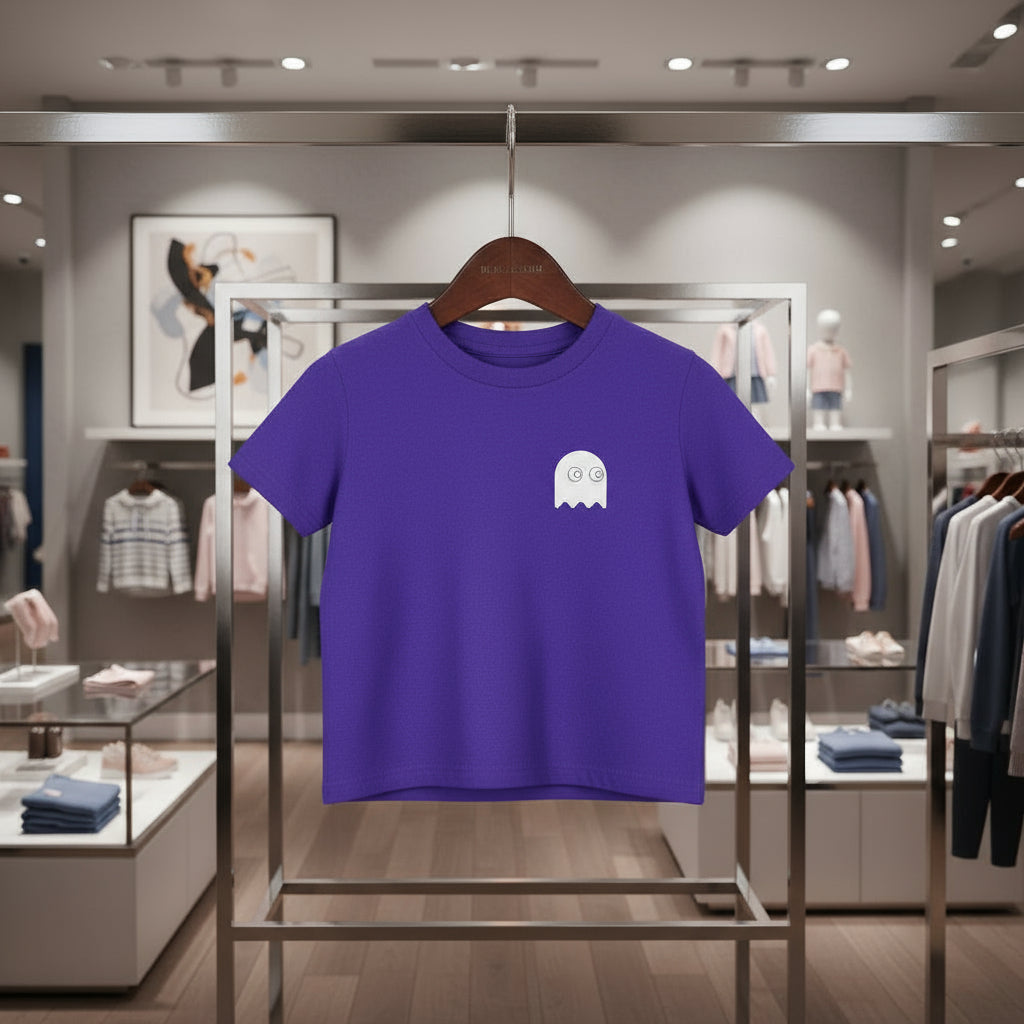 Toddler's Pac-Man Ghost Tee - Fun Graphic Tee for Kids
