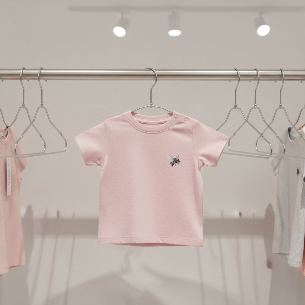 Cute Snail Baby T-Shirt for Infants - Soft Cotton Toddler Tee