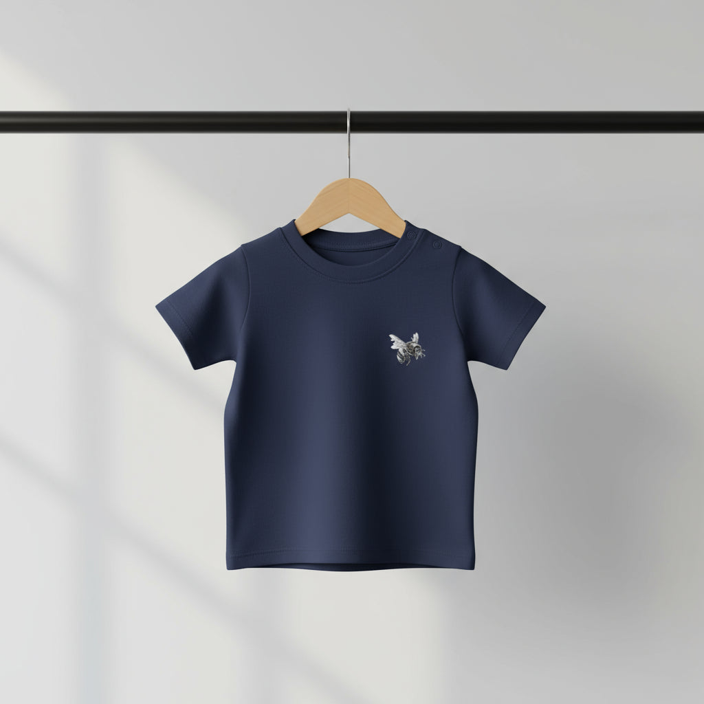 Cute Snail Baby T-Shirt for Infants - Soft Cotton Toddler Tee
