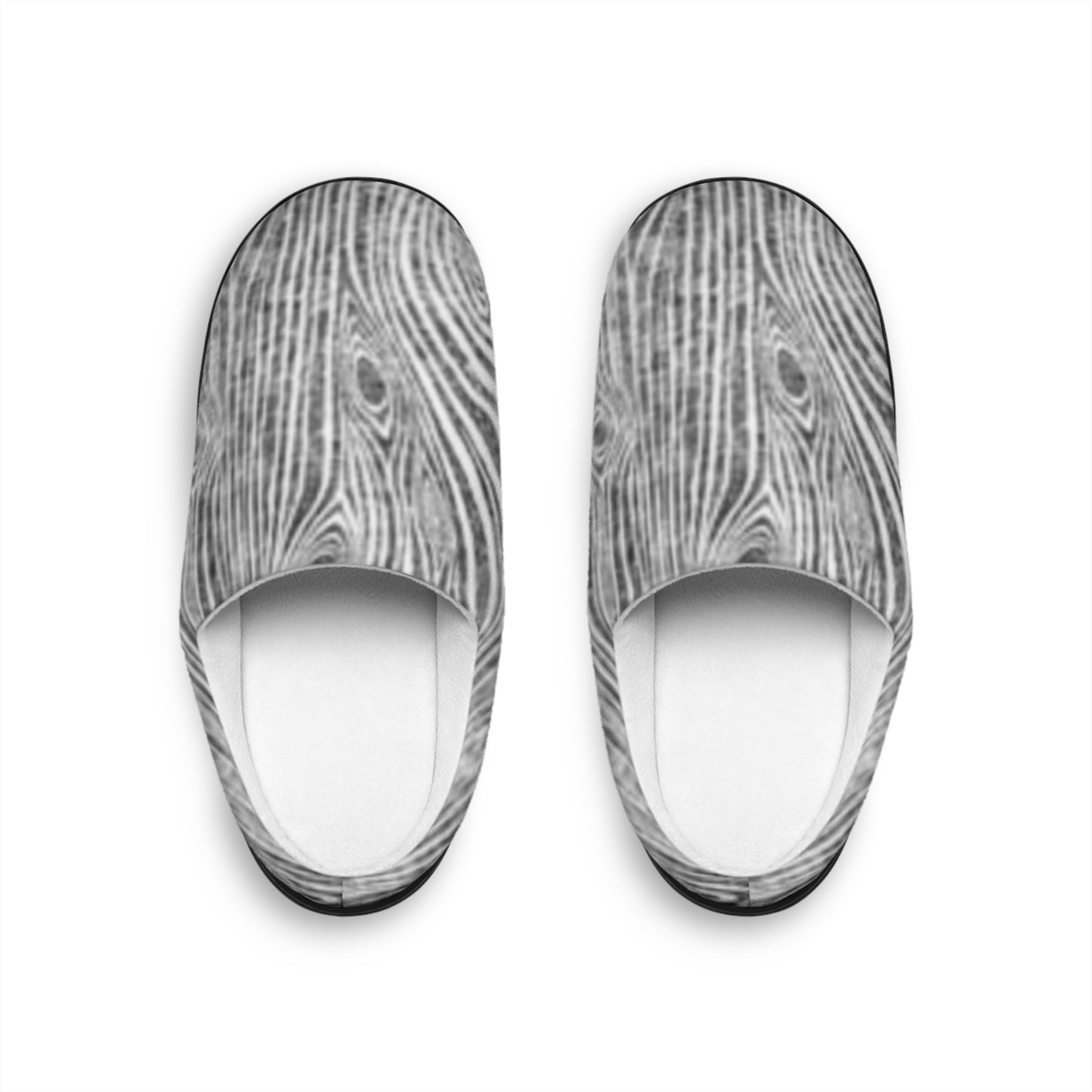 Cozy Wood Grain Women's Indoor Slippers