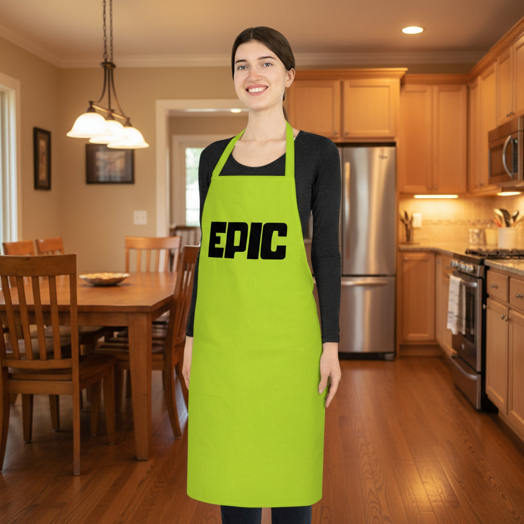 Epic Cotton Apron - Stylish Cooking Gift for Culinary Enthusiasts