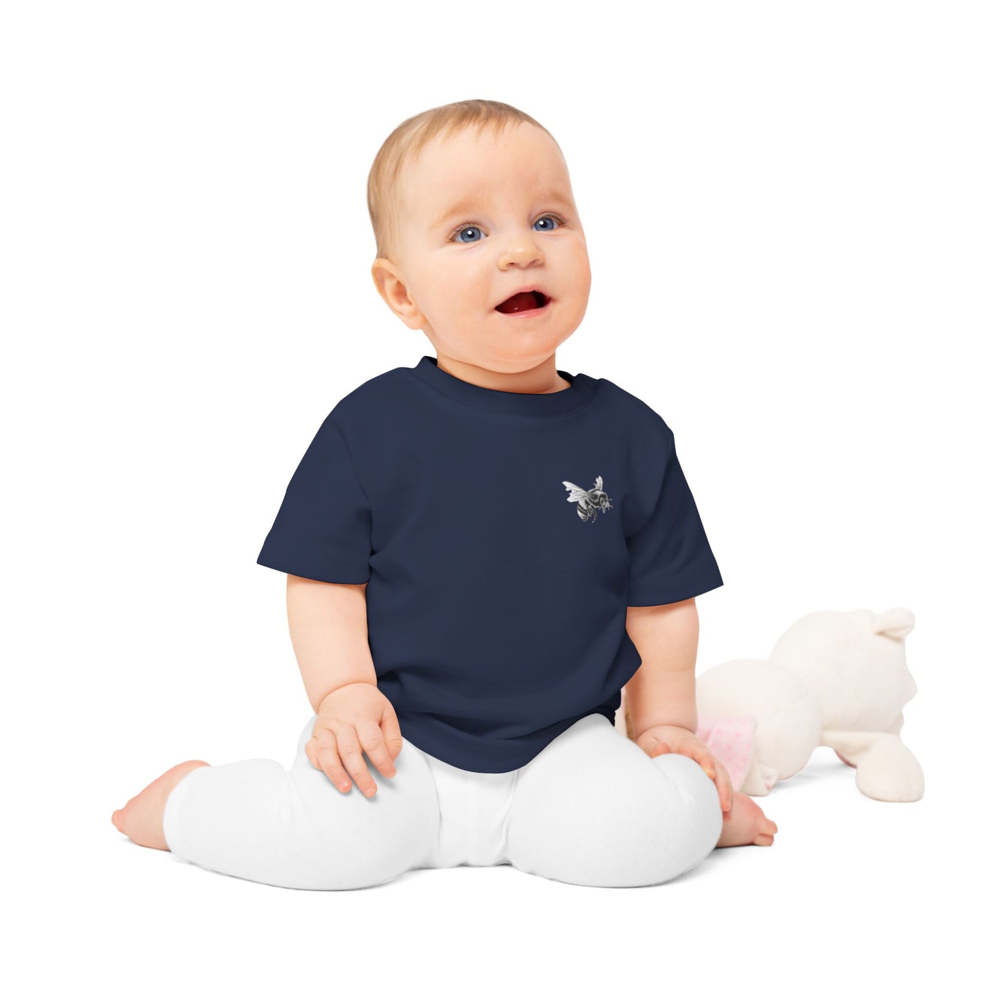 Cute Snail Baby T-Shirt for Infants - Soft Cotton Toddler Tee