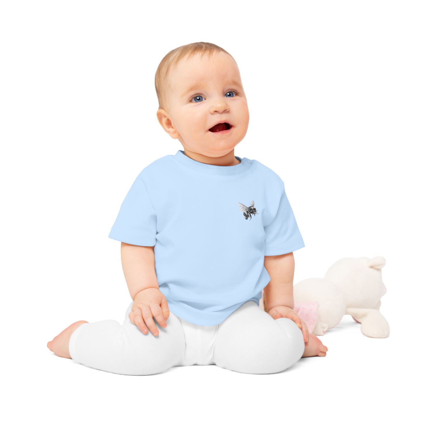 Cute Snail Baby T-Shirt for Infants - Soft Cotton Toddler Tee