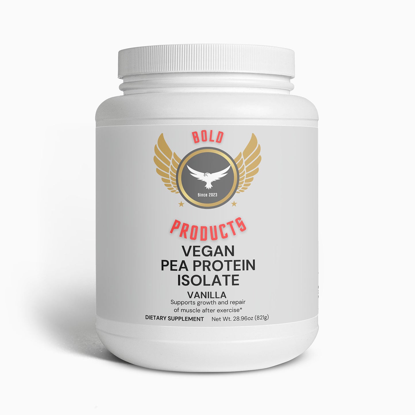 Vegan Pea Protein Isolate (Vanilla)