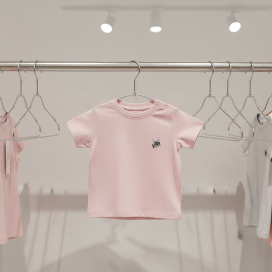 Cute Snail Baby T-Shirt for Infants - Soft Cotton Toddler Tee